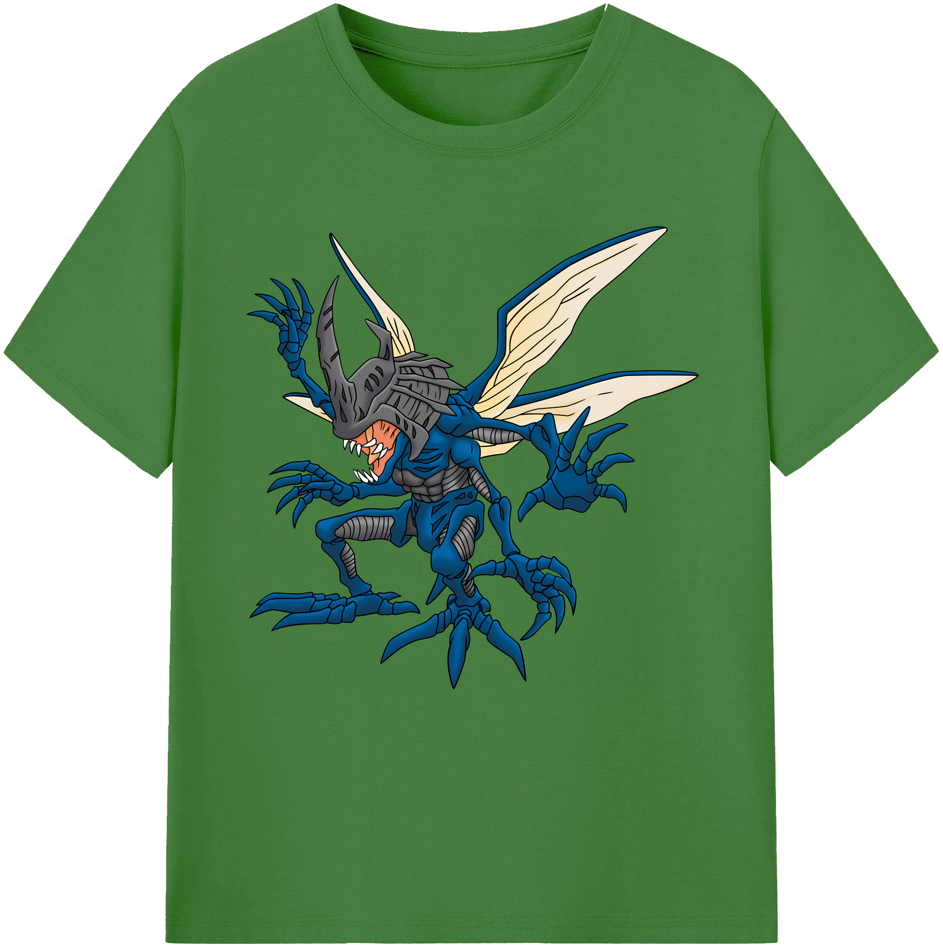 （画像用） Digimon デジタルモンスター/デジモン レディースカジュアルプリントTシャツ（綿100％）